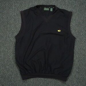 Masters Collection Vest‎ Mens Large Blue Pullover Pockets Augusta National *